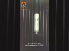 خط الکتروفورس چرخ فولادی، رنگ و پوشش پودری