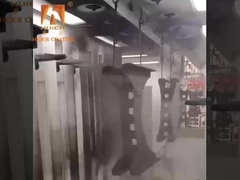 Huier سرعت خط تنظیم شده تولید کنندگان خط پوشش پودر آخرین تکنولوژی