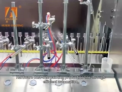 خط نقاشی اسپری الکتروستاتیک حرفه ای برای پوشش رنگ سازگار در عرض خطای 5٪