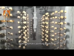 خط نقاشی الکتروستاتیک قابل تنظیم برای انواع مختلف رنگ ها و پوشش ها