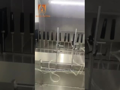 خط پوشش اسپری شیر الکتروستاتیک الکتریکی کار مداوم برای 5