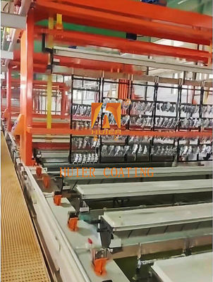 خط تولید الکتروپلاستی کنترل شده توسط PLC با حالت متناوب و ویژگی های ایمنی