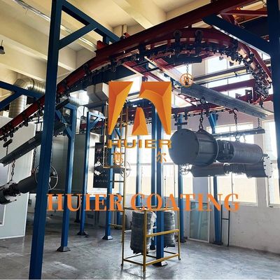 سیستم رنگ آمیزی اسپری الکتروستاتیک شیر بزرگ خط رنگ آمیزی الکتروستاتیک
