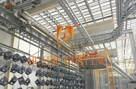 سیستم ناقل آویزان برای کارخانه های هوشمند راه حل حمل برق بدون برق برای خطوط تولید