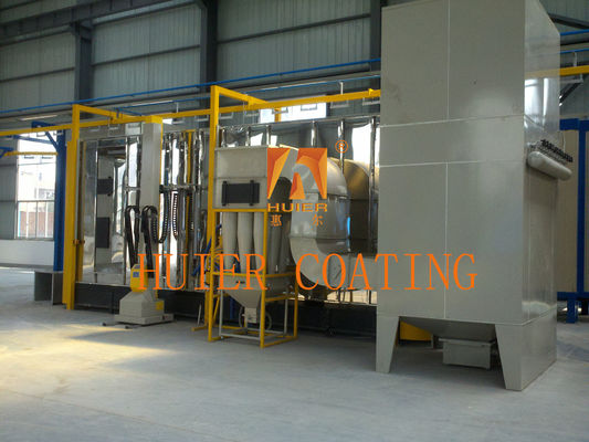 11 Kw / 15 Kw / 22 Kw / 30 Kw / 37 Kw / 45 Kw خط پوشش پودر الکترواستاتیک برای بازیافت ثانویه